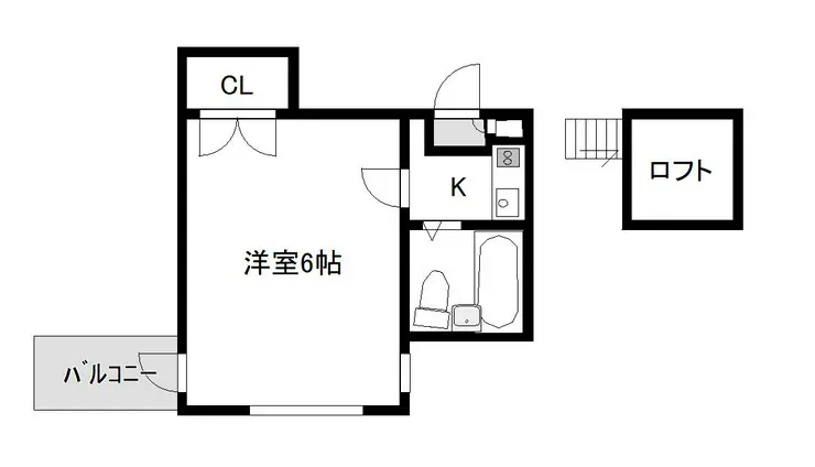 フロリス幕張本郷 2階階 間取り