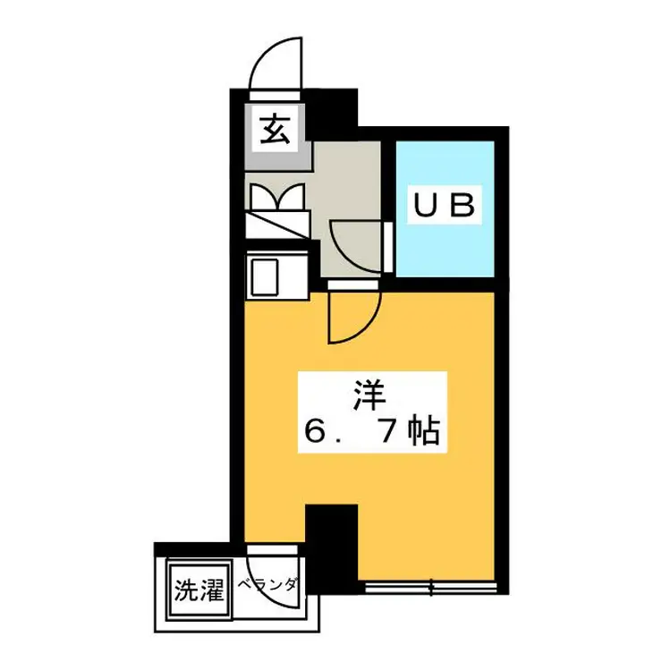 ヤマシロハイム 2階階 間取り