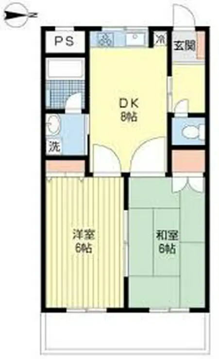 エピナール 1階階 間取り