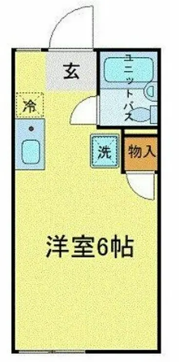 エルベ駒沢 2階階 間取り