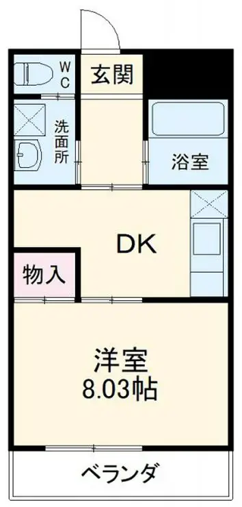 オネストビル 2階階 間取り