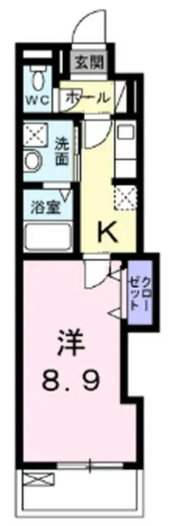 リヴィエールプラス 4階階 間取り