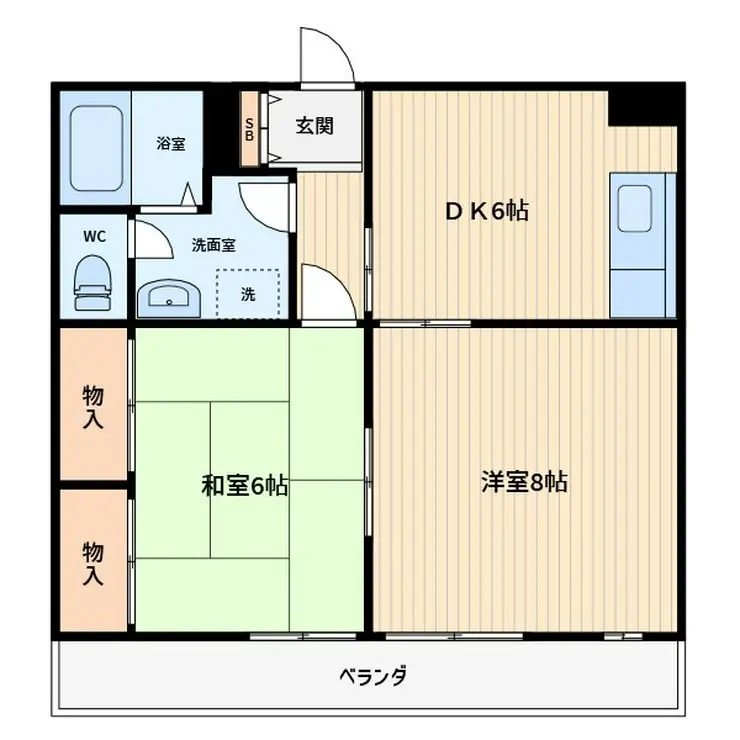 メゾン・プルミエ 1階階 間取り