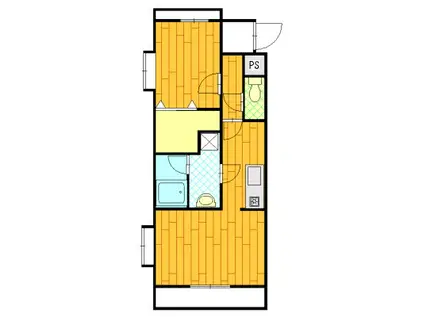 GRANPIA78(1LDK/3階)の間取り写真