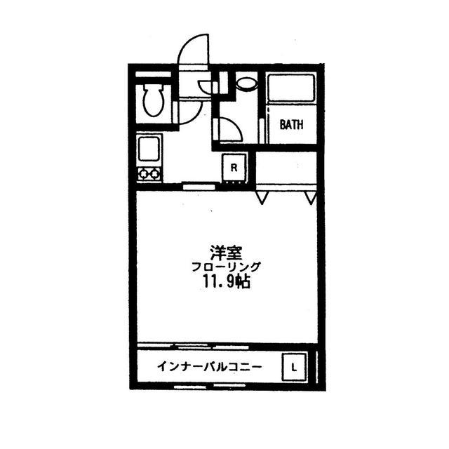 コンフォートコート(1K/2階)の間取り写真