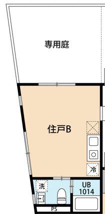 レガーロ上馬(ワンルーム/4階)の間取り写真