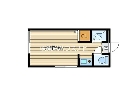 アネックス(1K/1階)の間取り写真