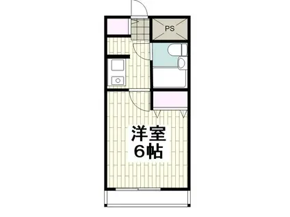 クリオ金沢文庫壱番館(ワンルーム/4階)の間取り写真