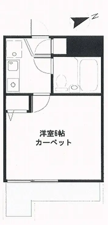 クリオ妙蓮寺壱番館 1階階 間取り