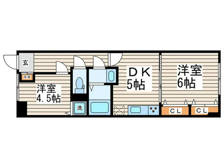 日神パレステージ豊玉第2 3階階 間取り