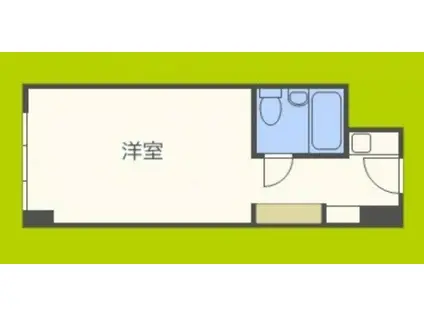 ステュディオ新大阪(ワンルーム/6階)の間取り写真