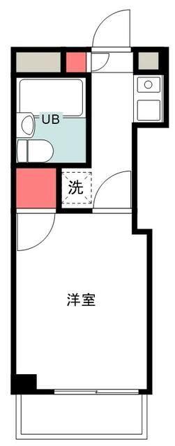 クリオ菊名弐番館(1K/3階)の間取り写真