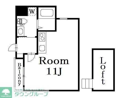 RITS SEKIMACHI(ワンルーム/5階)の間取り写真