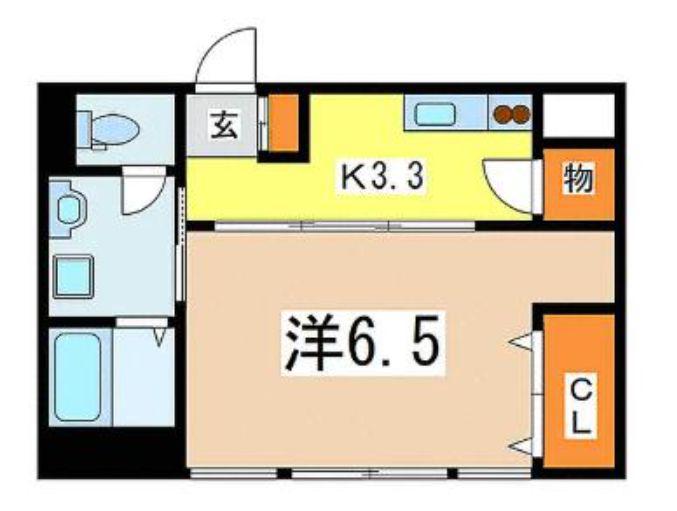 上池袋2丁目(1K/2階)の間取り写真