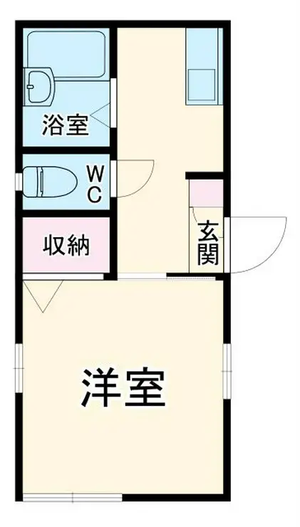 シティ東七番館 1階階 間取り