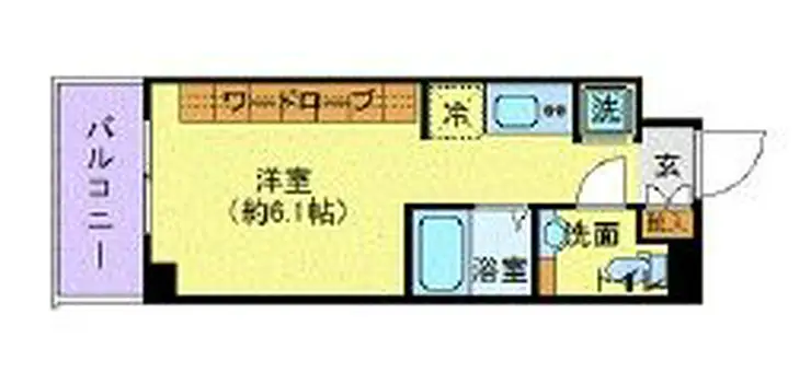 ステージグランデ大宮 7階階 間取り