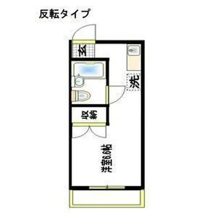 コーポ宮本 2階階 間取り
