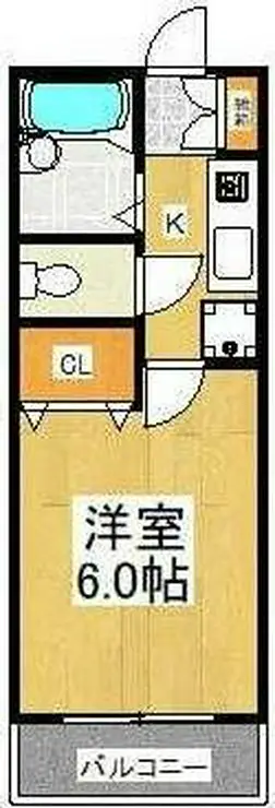 サンパレス 3階階 間取り