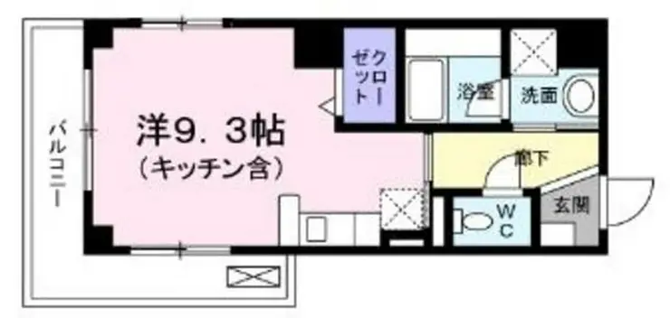 喜久屋ビル 5階階 間取り