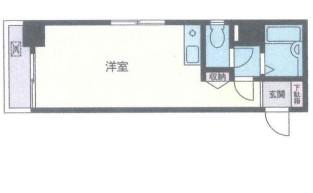 エスポワール入谷(ワンルーム/5階)の間取り写真