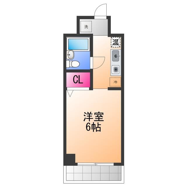 プリメールFUJIWARA(1K/3階)の間取り写真