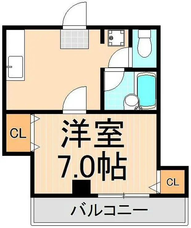 サンテラス西新井 2階階 間取り