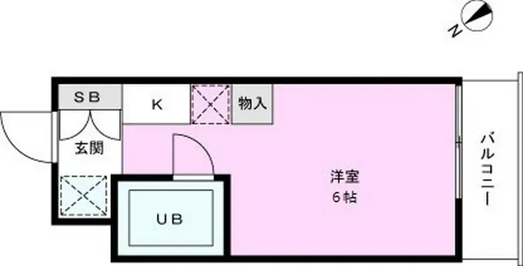 ウインベルソロ川口第3 3階階 間取り
