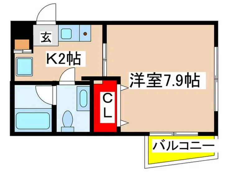 グリーンポート三田 1階階 間取り