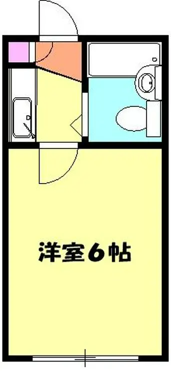 櫛引ハイツ 1階階 間取り