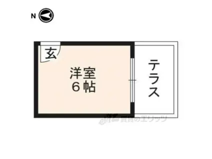 シェアハウスさとれ(ワンルーム/3階)の間取り写真