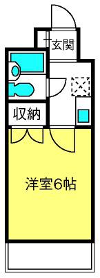 エミネントプラザ(1K/3階)の間取り写真