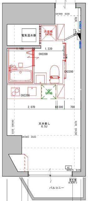 ライオンズマンション初台第3(ワンルーム/10階)の間取り写真