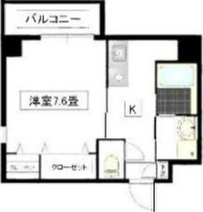 TOYOOKA APARTMENT(1K/2階)の間取り写真