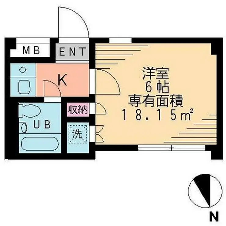 中目黒五番館 1階階 間取り