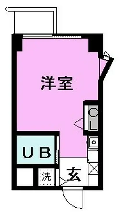 ジュネパレス春日部第2 2階階 間取り