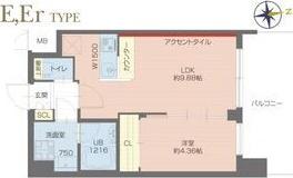 プレジオ塚本ASIAN(1LDK/5階)の間取り写真
