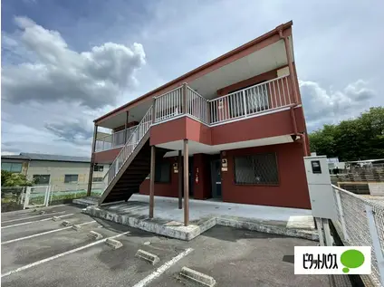 サンサープラスV(2DK/2階)の外観写真