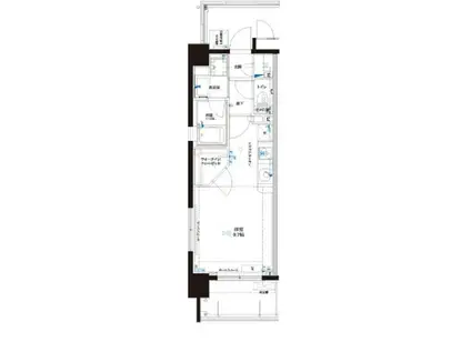 ザ・グランデ レガーロ浅草(ワンルーム/3階)の間取り写真