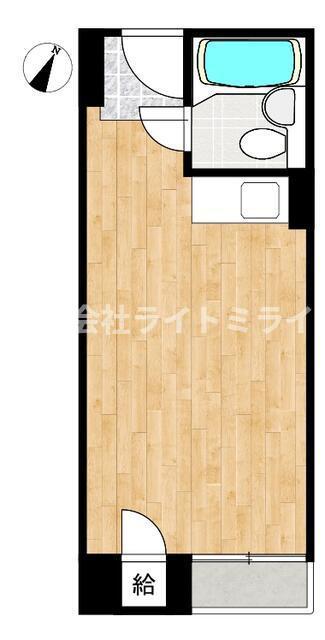 シャルマン文京千駄木(ワンルーム/6階)の間取り写真