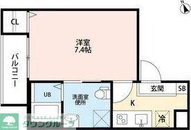 N&A HOME 露橋エヌアンドエーホームツ(1K/3階)の間取り写真