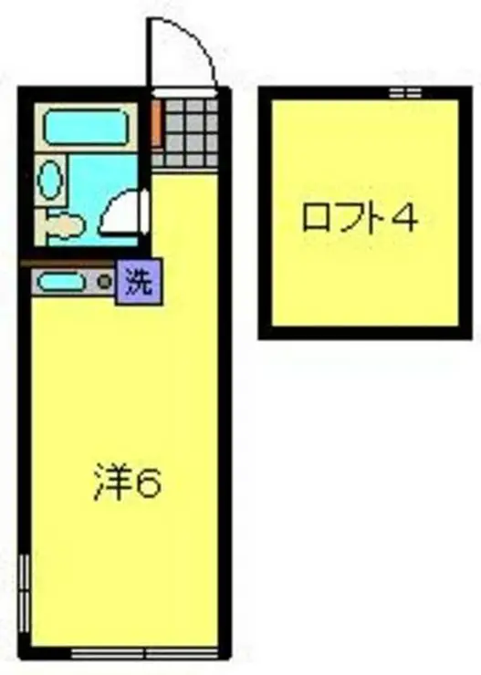 さくら殿町 2階階 間取り