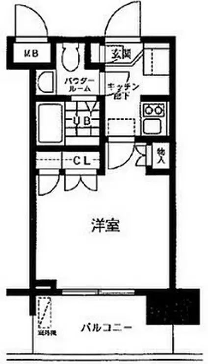 レジディア大森東 9階階 間取り