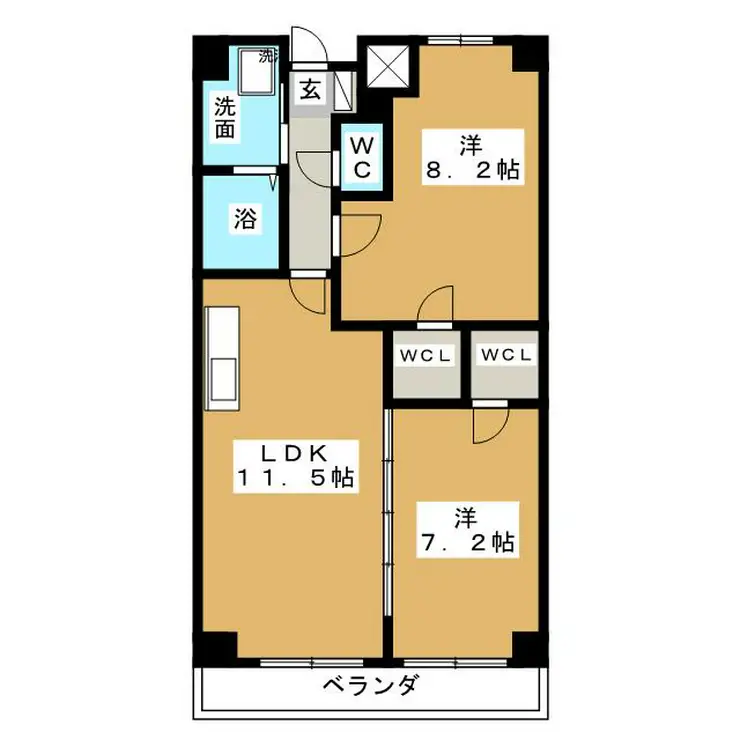 千葉ポートイースト 10階階 間取り