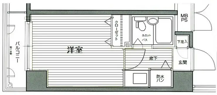 ガラ・シティ白金台 8階階 間取り