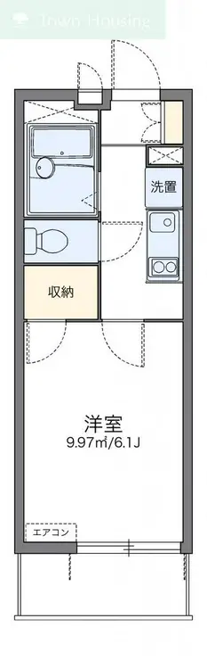 レオパレスエクセルアーク 3階階 間取り