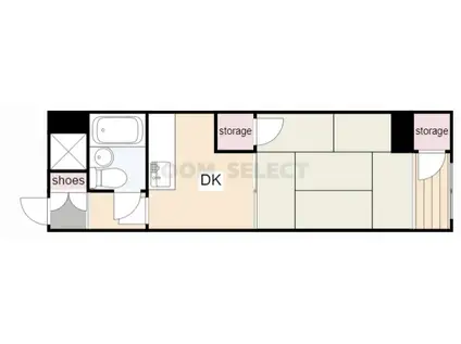 丸の内東桜ビル(1DK/5階)の間取り写真