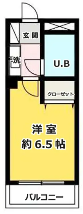 ライオンズマンション八王子第6 4階階 間取り