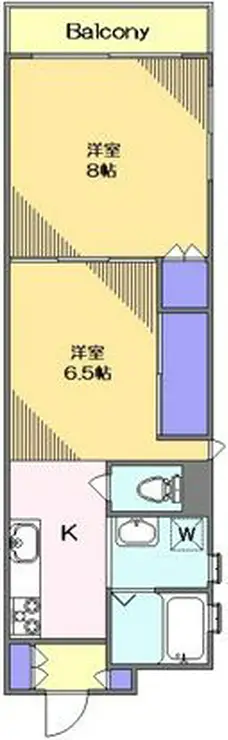 ソレイユ自由が丘 1階階 間取り
