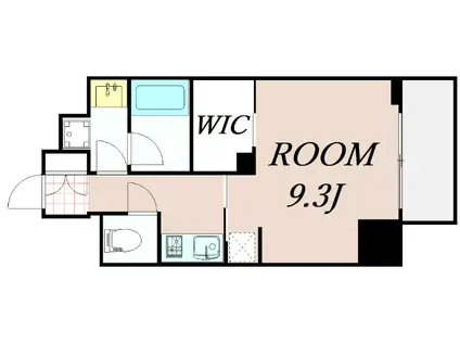 エステムコート新大阪Xザ・ゲート(1K/10階)の間取り写真