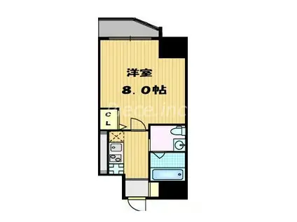 セレニテ梅田北(1K/12階)の間取り写真